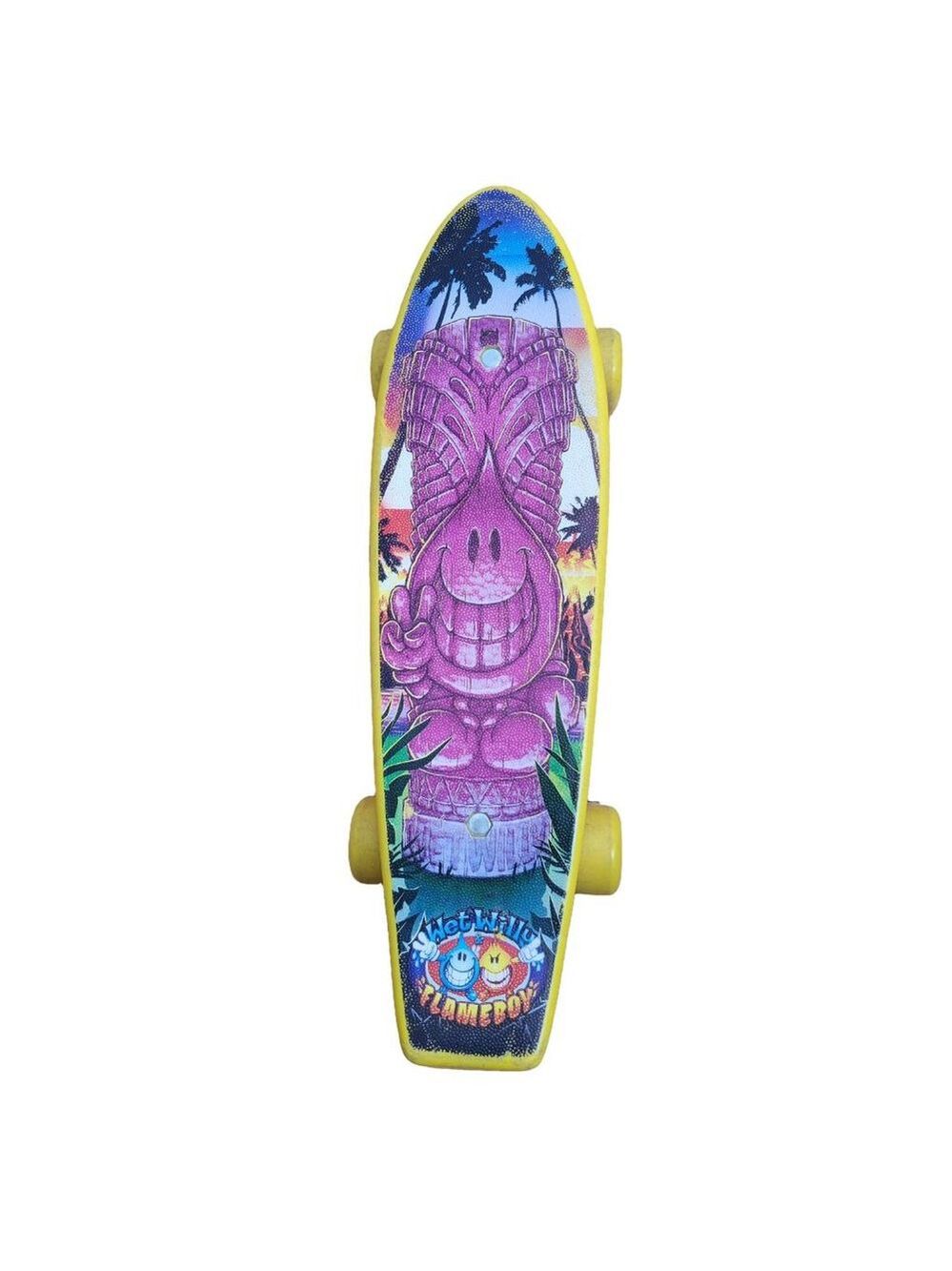Flameboy Skateboard Yellow